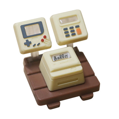 3 in 1 Cute Keycap Cute Personality Retro Key Cap Light-transmitting Keyboard Key Cap Replacement Parts for Mechanical Keyboard
